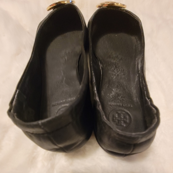 Tory Burch Minnie Travel Ballet with metal logo Size 9 - Picture 5 of 8